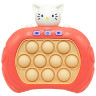 Электронная приставка Pop It консоль Quick Push Puzzle Game Fast 01-06-04(Red) антистресс опт, дропшиппинг