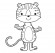 Детская раскраска для малышей "Тигр" 403457, 8 страниц опт, дропшиппинг
