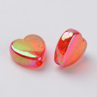 Декоративные бусинки для творчества Сердца Dom Busin УТ100029498 в упаковке 130 шт