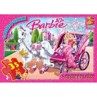Пазлы детские "Barbie" BA006, 35 элементов