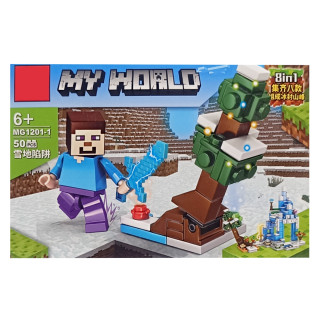 Дитячий конструктор «MINECRAFT» 1201-1, 50 деталей