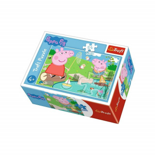 Детские пазлы "Пеппа на озере" 19625 (54 элем.)