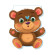 Детская книжка "Забавные лапки: Медвежонок" Ранок 340015 на украинском языке опт, дропшиппинг
