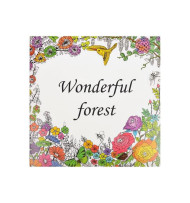 Раскраска антистресс "Wonderful forest" COLOR-IT GDM-016, 12 листов