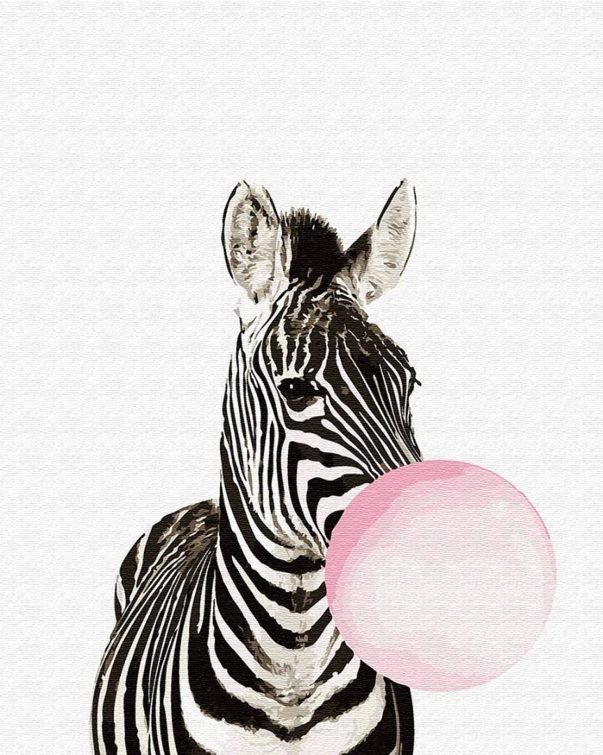 Kartina Po Nomeram Brushme Zebra Huba Buba Gt61023 Optom Royaltoys