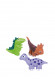 Детский набор для лепки из полимерной глины "Фигурки Динозавры" (ПГ-008) PG-008 от 8ми лет                  опт, дропшиппинг