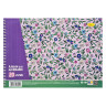 Альбом для рисования Flowers АП-0308-8, 20 листов, 100 г/м2 опт, дропшиппинг