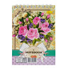 Блокнот А6 Б-Л6-40, 40 листів, пружина зверху - гурт(опт), дропшиппінг 