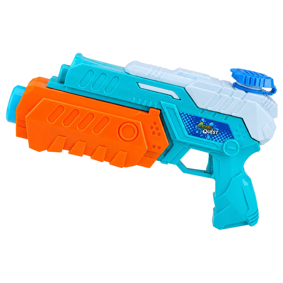 Детский водяной пистолет DHOWG10294(Turquoise-Orange) пластик, 22 см опт, дропшиппинг