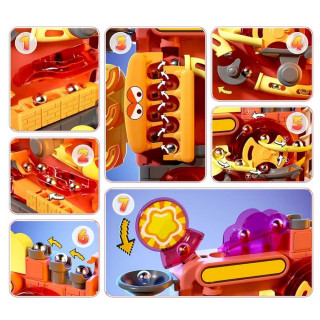 Детская развивающая игра "Вертикальная 3D трасса" 216-2Y 6 шариков