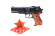 Іграшковий пістолет "Shahab" 124 з пістонами і зіркою шерифа - гурт(опт), дропшиппінг 