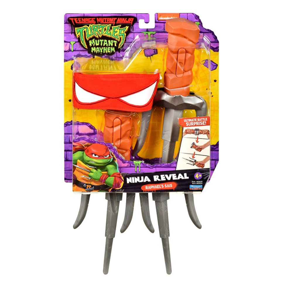 Набор игрушечного оружия Кинжал-сай Рафаэля TMNT 83524 трансформируется опт, дропшиппинг