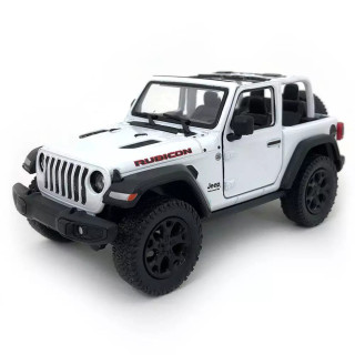 Коллекционная машинка "Jeep Wrangler" KT5412WH(White) масштаб 1:42