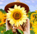 Картина за номерами. Rosa "Дівчина з соняшником" N00013229, 35х45 см - гурт(опт), дропшиппінг 