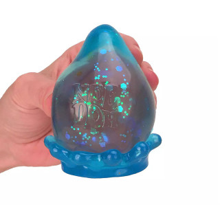 Игрушка-антистресс Капля релакса NeeDoh DRDND(Blue) с подставкой