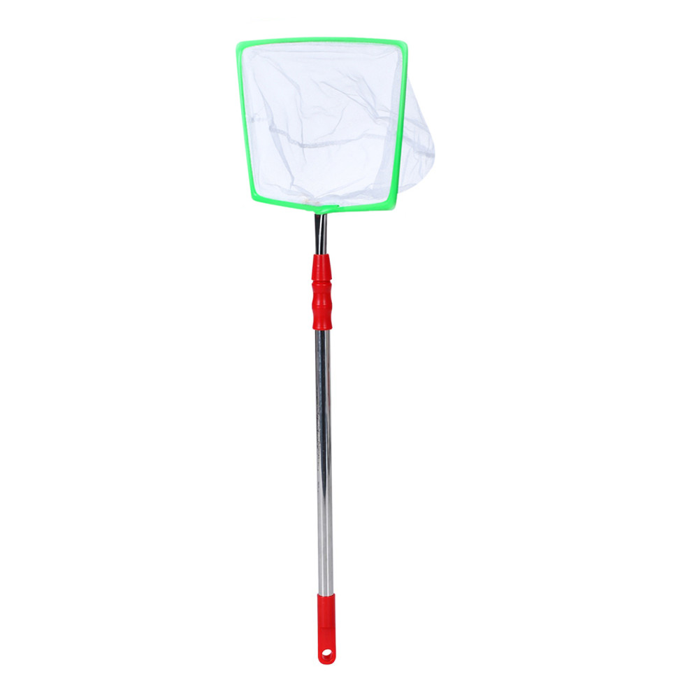 Сачок для метеликів MS 4388 (Red-Green) телескопічна ручка 46-69 см - гурт(опт), дропшиппінг