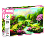 Пазл классический "Очарованный сад" 84894, 1000 элементов
