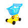 Дитячий ігровий "Візок для супермаркету" ТехноК 4227TXK, 56х47х36.5 см  - гурт(опт), дропшиппінг 