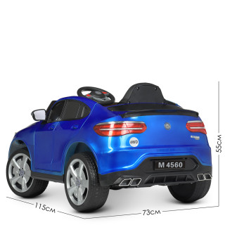 Дитячий електромобіль Машинка M 4560EBLRS-4 до 30 кг