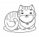 Детская раскраска для малышей "Коты и собаки" 403471,  8 страниц опт, дропшиппинг