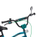 Велосипед дитячий "Urban" PROF1 Y20253S-1 20д., SKD75, бірюзів, ліхтар, зв,дзеркало, підніжка - гурт(опт), дропшиппінг 