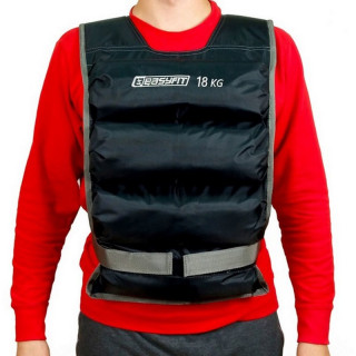 Жилет утяжелительный EasyFit EF-VST-18 черный, 18 кг