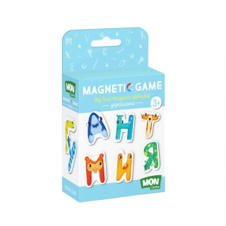 Детский набор магнитов "Магнитные буквы. Украинский" Mon Game 200211