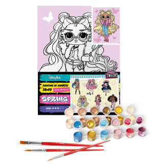 Картина по номерам "L.O.L. Surprise! Tweens Olivia Flutter" KHO6286, 30х40 см