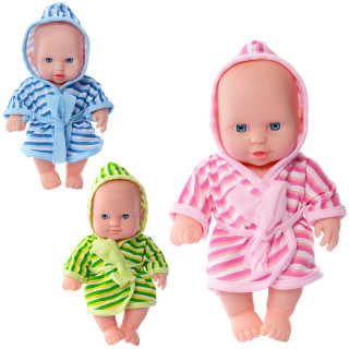 Детский игровой Пупс в халате Limo Toy 235-Q 20 см