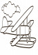 Дитяча водна розмальовка: Літаки, космос 734014, 8 сторінок - гурт(опт), дропшиппінг 