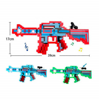 Детский игрушечный автомат Майнкрафт 0223-2 со звуком