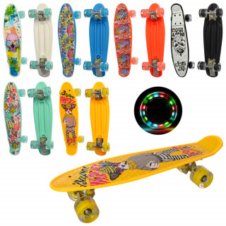 Детский скейт MS 0749-8 с рисунком