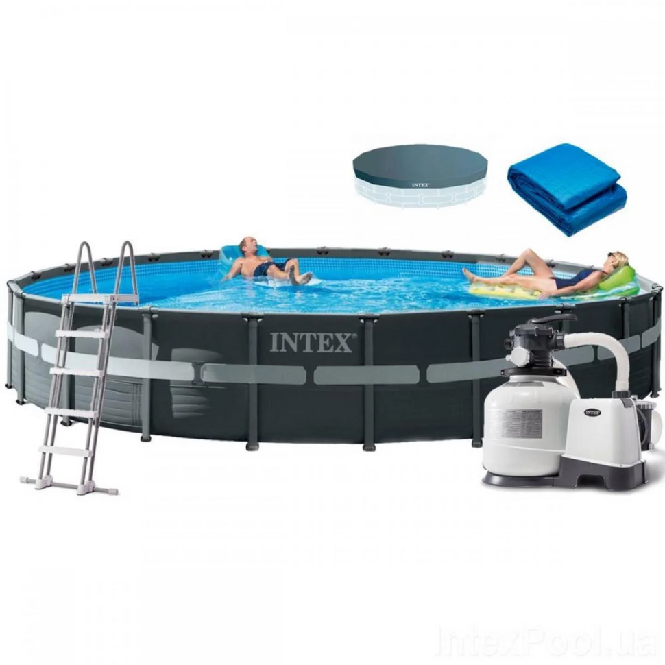 Каркасный бассейн Intex 26340 (732-132см), 47241  л опт, дропшиппинг