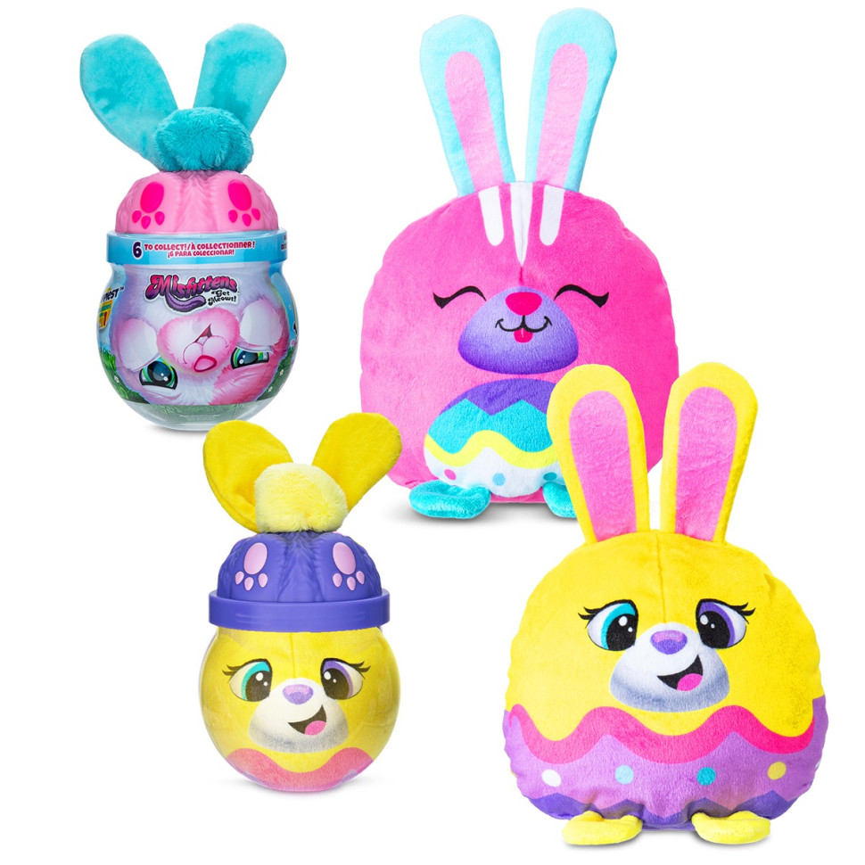 Мягкая игрушка Зайчик в банке W1 MISFITTENS 03965(W1) в ассортименте опт, дропшиппинг