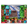 УЦЕНКА!!! Игровой набор фигурок Майнкрафт Крипер и Утопленник Bambi 48111-4-UC с аксессуарами опт, дропшиппинг