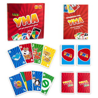 Настольная игра "УНА Lux" 30517 на украинском языке 216 карт