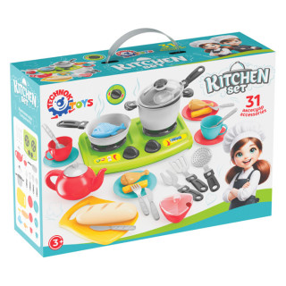 Детский игровой набор "Кухня" 3366TXK 31 аксессуар, коробка