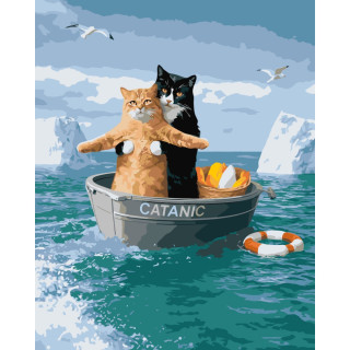 Картина по номерам "Котаник" ©arttem_illustration 11732-AC 50х40 см