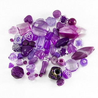 Декоративные бусинки для творчества Бомбей Dom Busin УТ100014231 в упаковке 74 шт