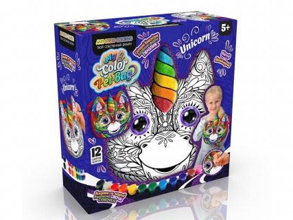 Детская сумка-раскраска "My Color Pet-Bag" CPB-01-01U-2U-3U, 3 вида