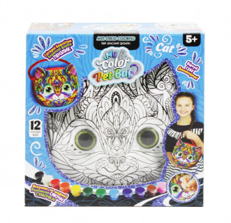 Детская сумка-раскраска "My Color Pet-Bag" CPB-01-01U-2U-3U, 3 вида