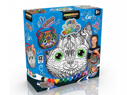 Детская сумка-раскраска "My Color Pet-Bag" CPB-01-01U-2U-3U, 3 вида