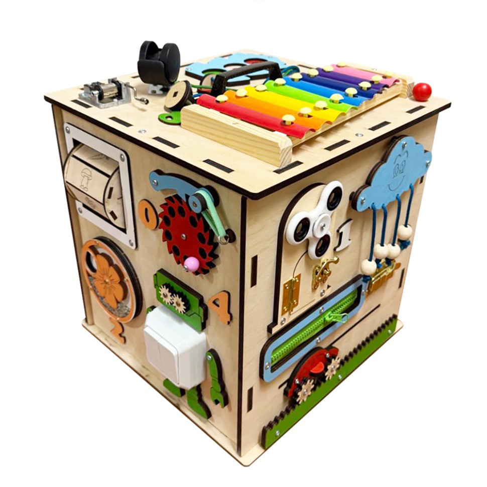 Развивающая игрушка Бизикуб TG145644730, 30х30 см опт, дропшиппинг