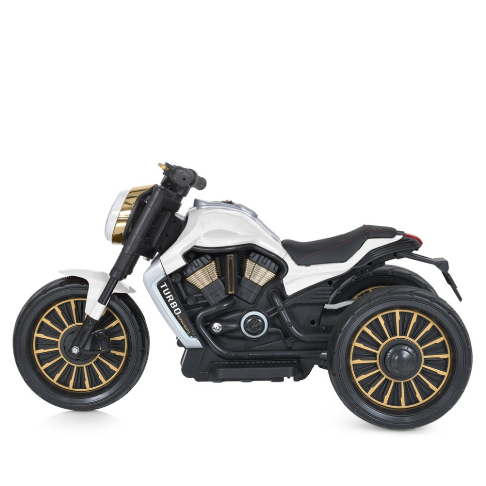 Дитячий електромобіль Мотоцикл M 5048EL-1, 2мот * 25W, 1акум12V9AH, муз, світло, MP3, USB - гурт(опт), дропшиппінг