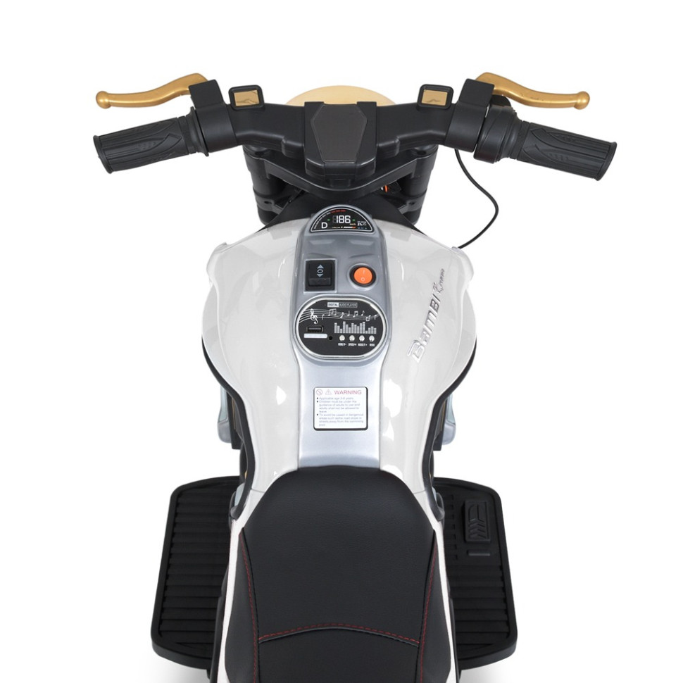 Дитячий електромобіль Мотоцикл M 5048EL-1, 2мот * 25W, 1акум12V9AH, муз, світло, MP3, USB - гурт(опт), дропшиппінг