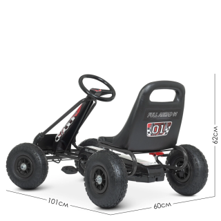 Велокарт дитячий Bambi kart M 0645(2)-2 чорний