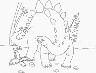 Роспись на холсте. Art Craft "Динозавр" 25х30 см 15521-AC
