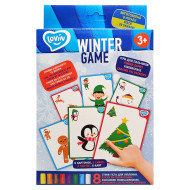 Набор для лепки из теста "Winter Game" 41200, 8 цветов