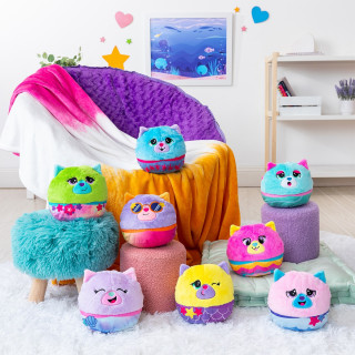 Детская мягкая игрушка "Котенок в аквариуме" Misfittens 03945(W2) в ассортименте