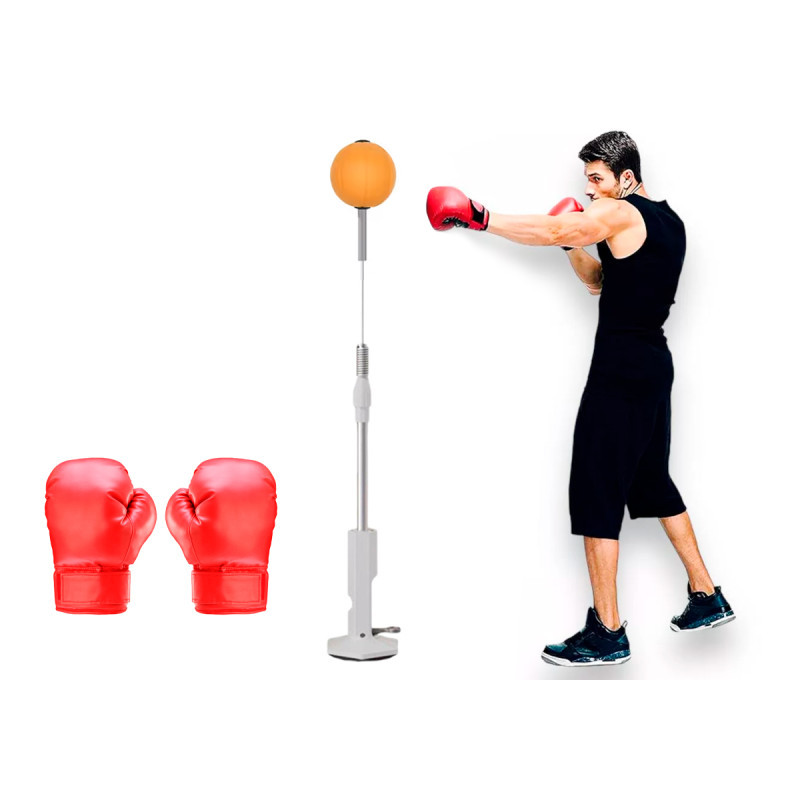 Боксерский набор на стойке EasyFit Pro BoxSet EF-0334 длина 130-150 см опт, дропшиппинг
